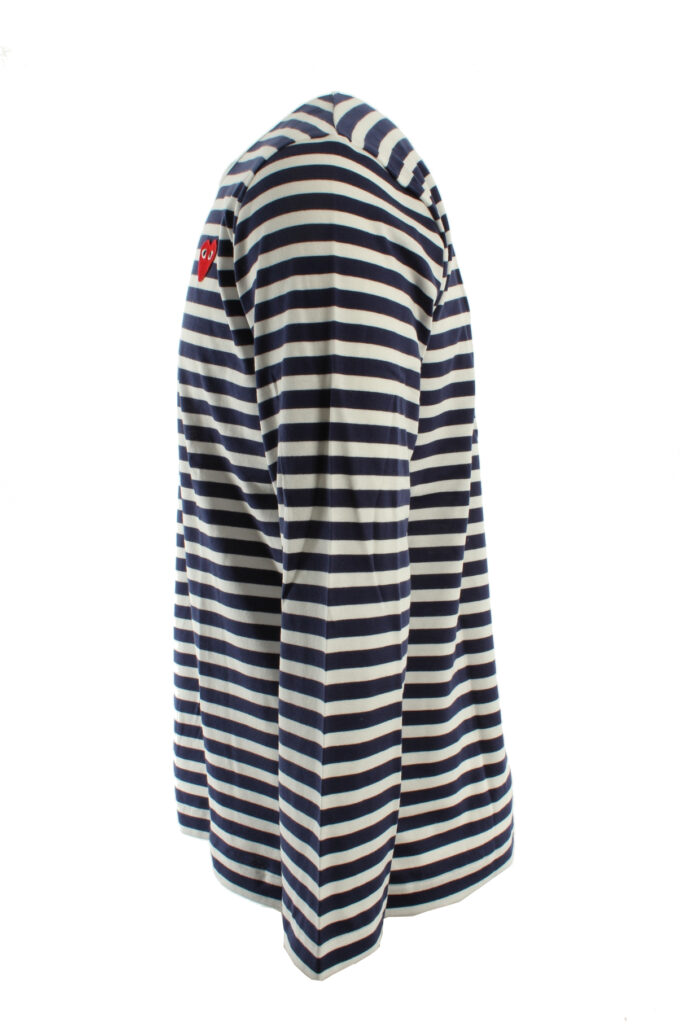 fashiondome.nl Comme des Garçons Play trui az-t010 navy (3)